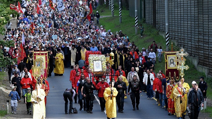 Елисаветинский крестный ход прошел в Подмосковье